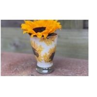 Decoupage-vaas maken